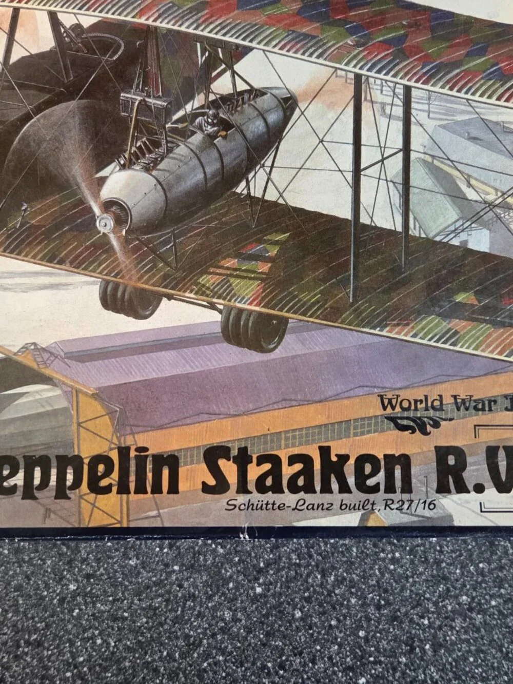 Roden, Zeppelin Staaken R.VI German WW1 Bomber 1/72 scale Sealed Contents RARE